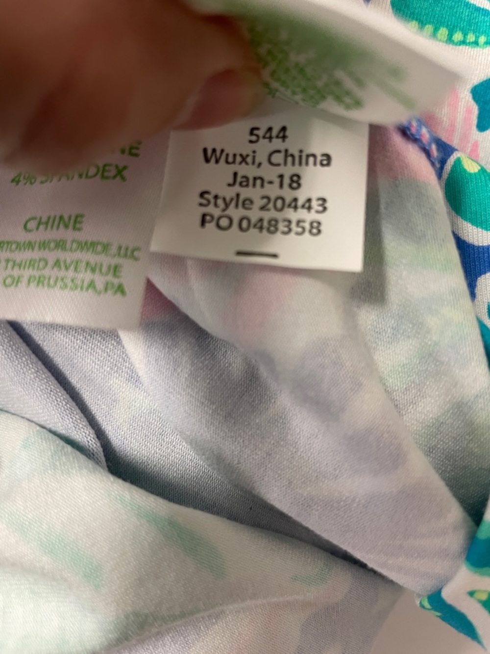 Lilly Pulitzer Esmeralda Midi Dress Jet Stream Size Large Stretch Coral Reef Lg - Picture 7 of 7